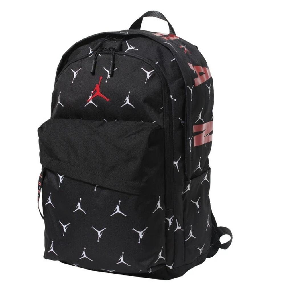 Nike Air Jordan Air Patrol Backpack Jumpman Unisex L Bag Black 9A0172 W0G NEW